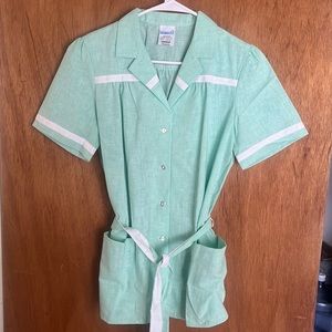 Vintage Twin Peaks Double R-Style Uniform Camp Shirt